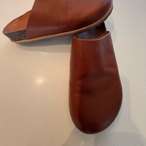 Women’s Brown Leather Slip-On Mules by Madewell, size 8